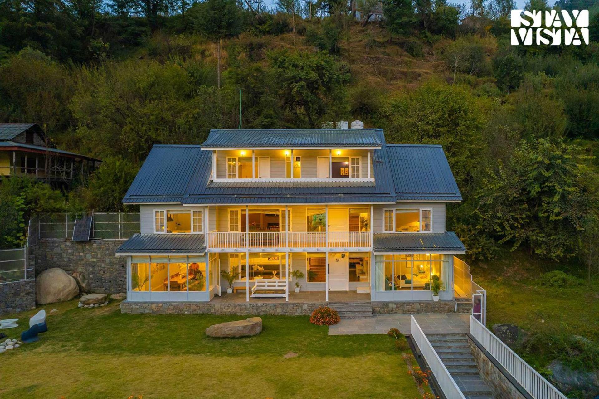 Stayvista At Riverside Symphony Manāli Extérieur photo
